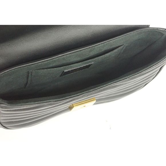 Louis Vuitton Smooth Calf New Wave Chain Bag PM Shoulder Black - Picture 13 of 14